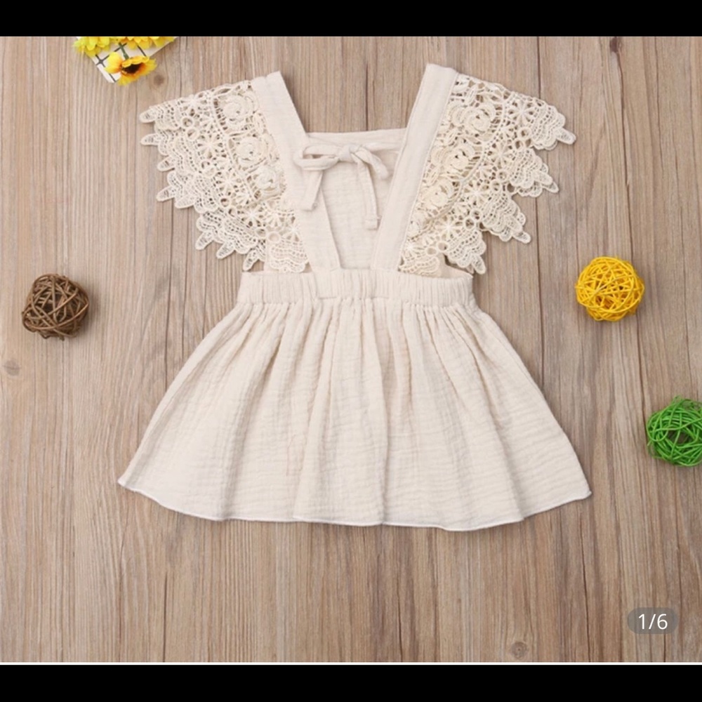Baby girl ruffle summer dress 👗